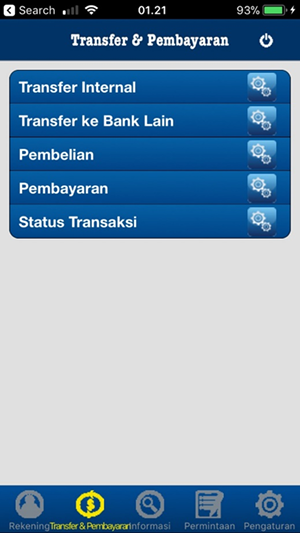 Menu Pembayaran